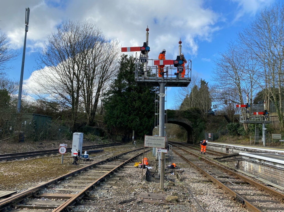 Yeovil Pen Mill semaphore signals