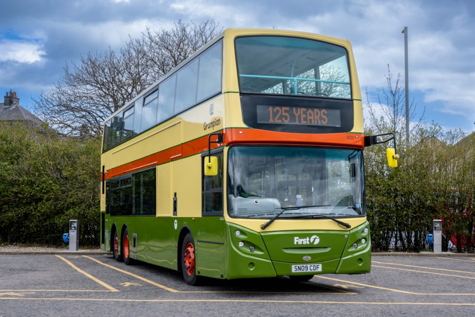 First Aberdeen 125th Anniversary Heritage Livery