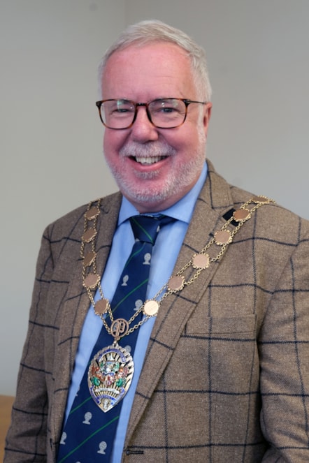 New vice chairman Cllr Delme Harries