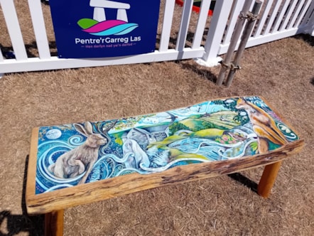 Bench at Pentre'r Garreg Las