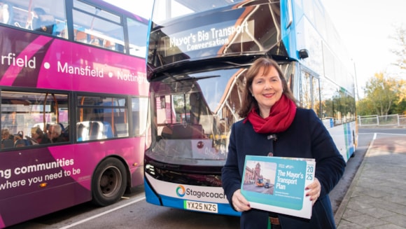 Residents in Ilkeston urged to have their say in Mayor's Big Transport Conversation: Mayor Claire Ward launches her Big Transport Conversation (3)