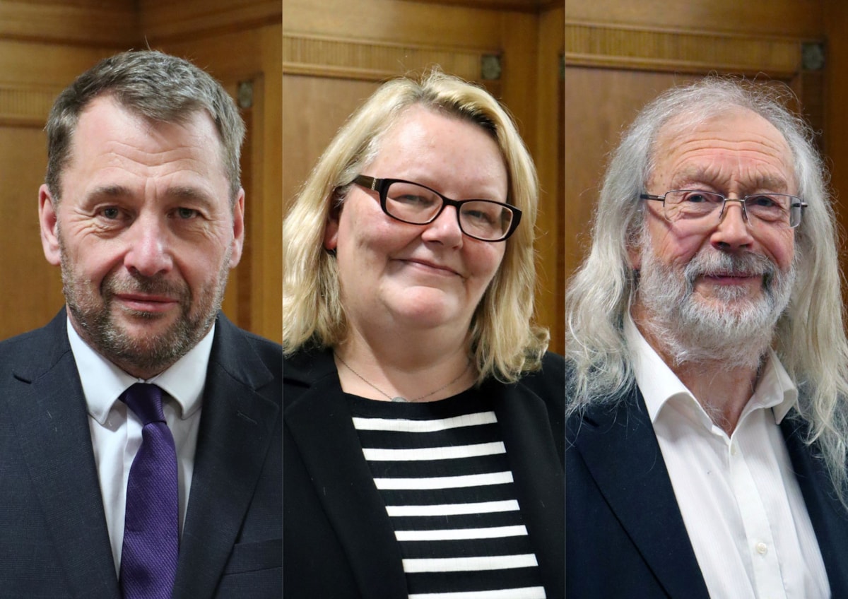 LCCA members Cllr Stephen Atkinson, Cllr Lynn Williams & Cllr Phil Riley