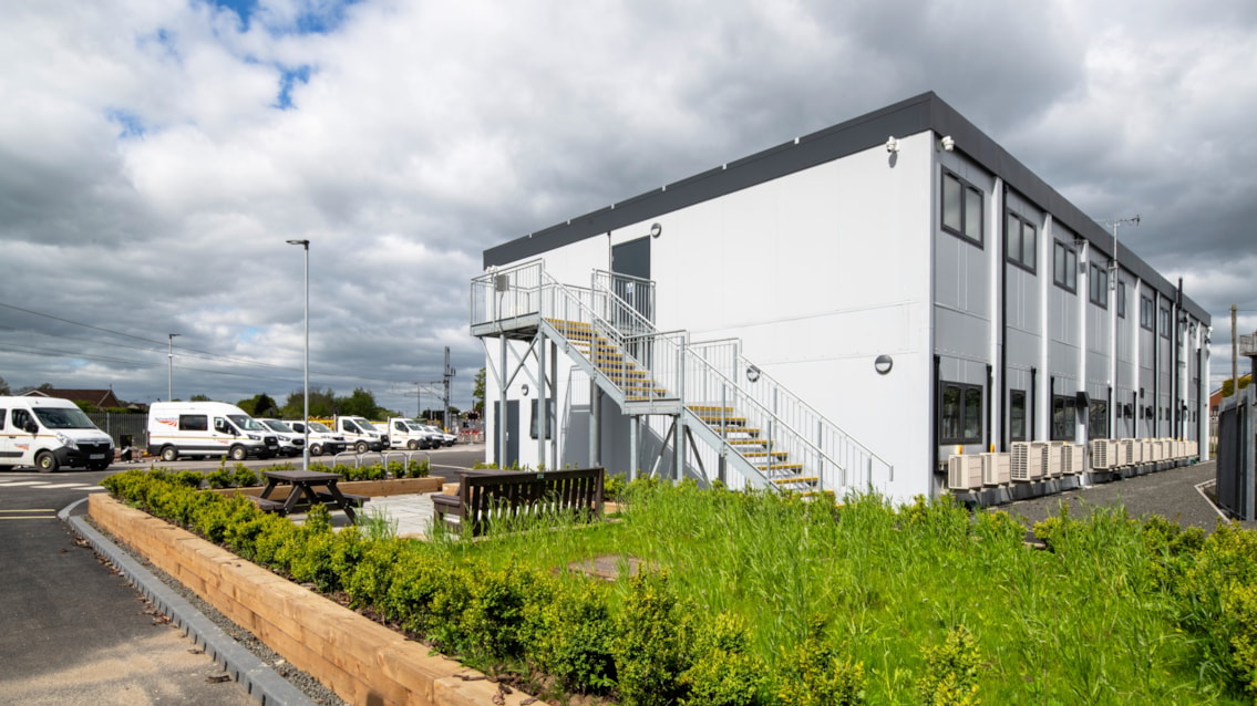 Greener future for Morpeth rail base thanks to £3.7m upgrade: Morpeth MDU 2