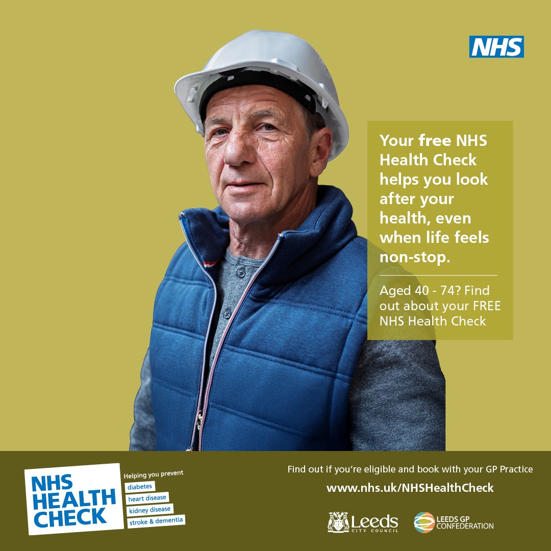 NHS Health Check 2: A new campaign has been running across Leeds to raise awareness of the NHS Health Check.