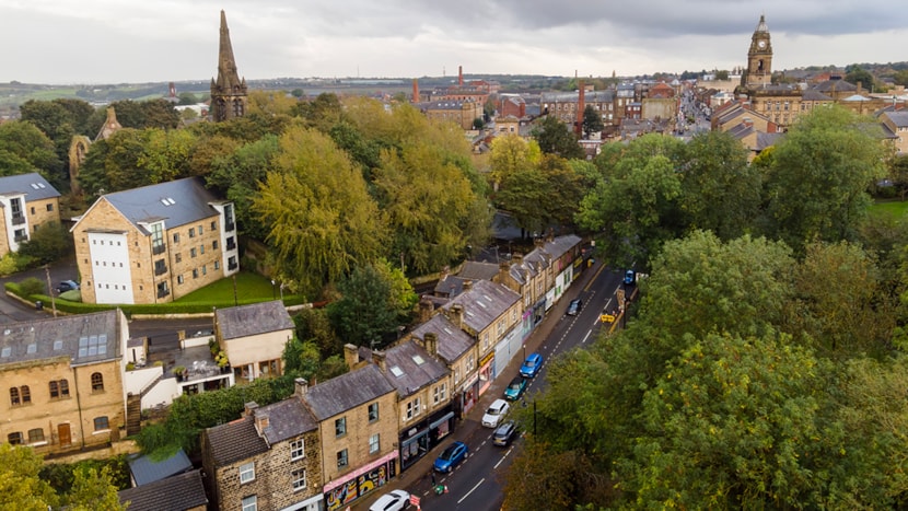 Historic character of Morley celebrated with a newly combined and enlarged conservation area: Morley Queen Street-2