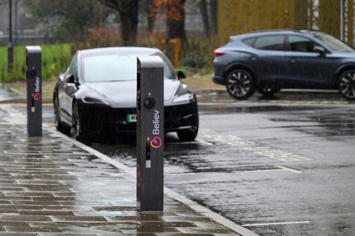EV charge point: Leeds’ first public on-street electric vehicle (EV) charge point has gone live in the city centre.