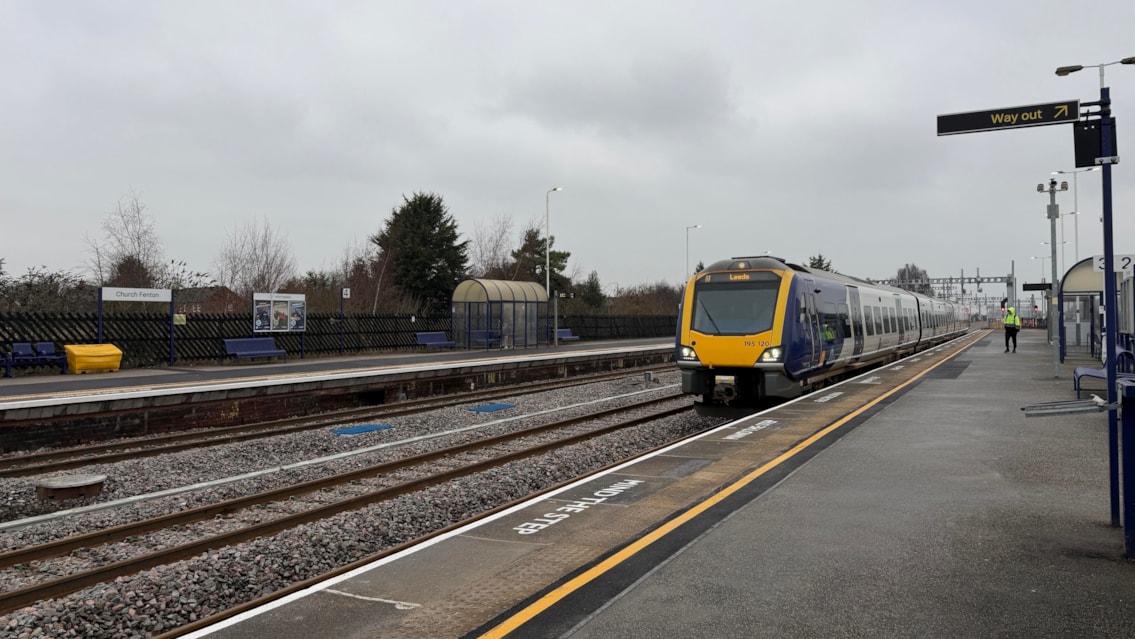 TRU wraps up a month of major upgrades transforming train travel: Church Fenton - Northern Train