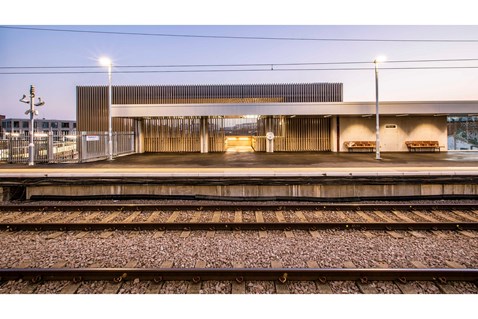 Hackney Wick platform level