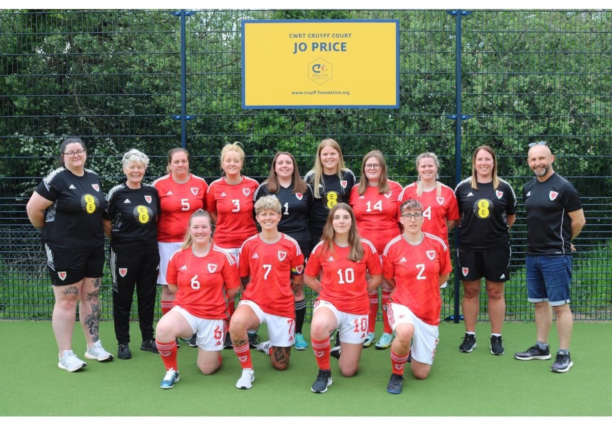 Wales street football squad - Sgwad pêl-droed stryd Cymru