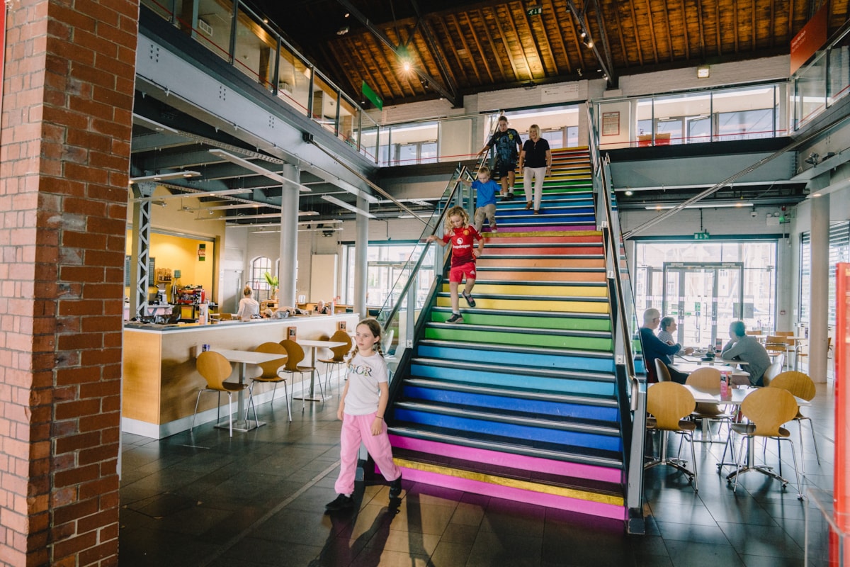 National Waterfront Museum in Swansea.