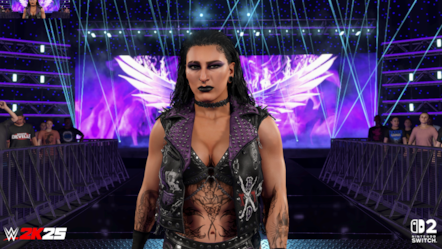 WWE 2K25 Rhea Ripley Switch 2