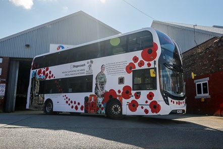 Stagecoach unveils its Armed Forces Covenant bus-2