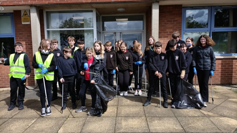 Loudoun Academy take action during Eco Week and Mental Health Awareness Week