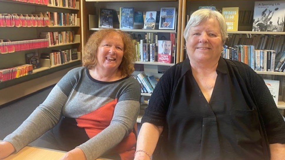 Warm Spaces - Fleetwood library users Anne and Janet-2