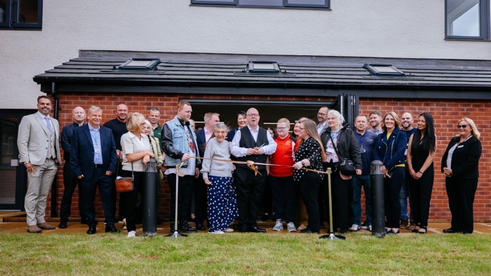 St Davids Place opening ceremony