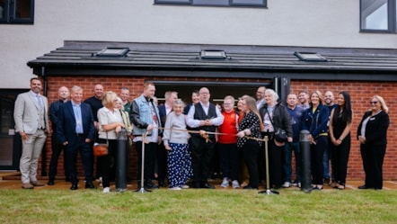 St Davids Place opening ceremony