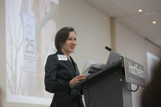 TfL Image - Julia Kite-Laidlaw, Director of Strategic Initiatives at New York City Department of Transportation