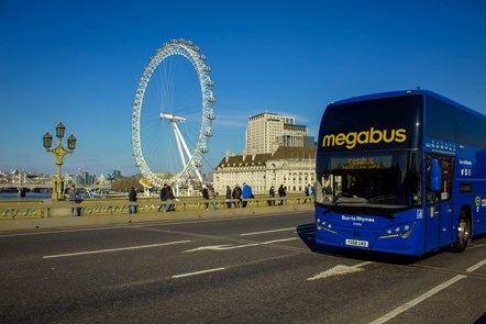 MegaBus Coach London Eye