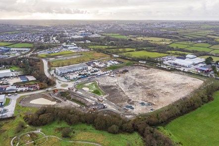 Pembrokeshire Food Park site