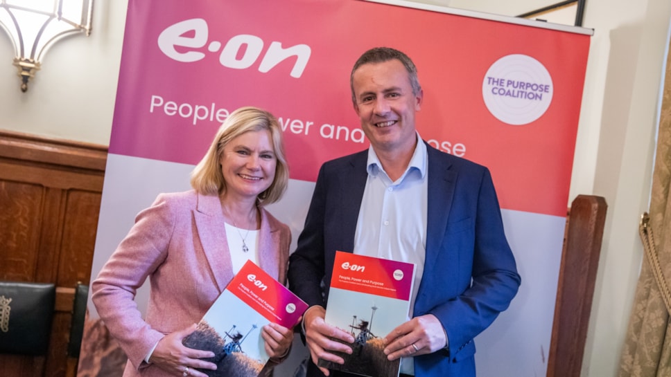 Chris Norbury and Justine Greening cropped