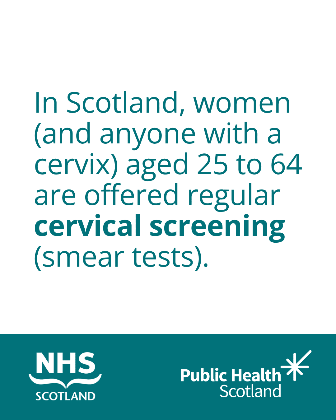 Cervical Screening Asset 1 (Static)