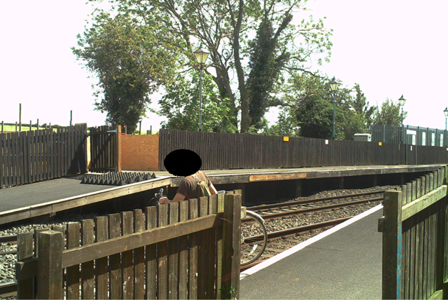 Trespasser at Tackley station 2