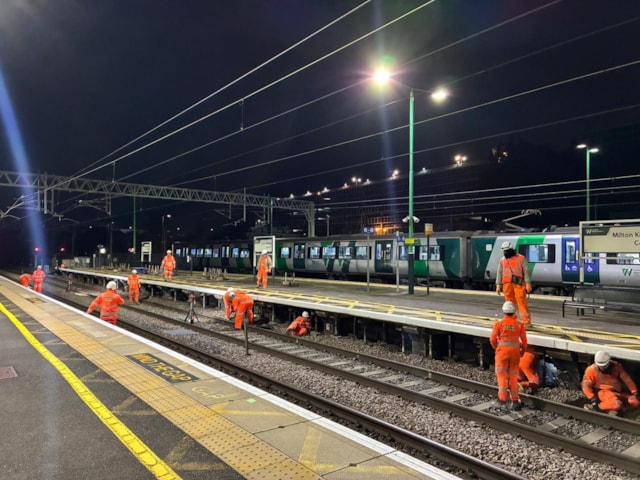 Milton Keynes platform renewal Dec 2025: Milton Keynes platform renewal Dec 2025