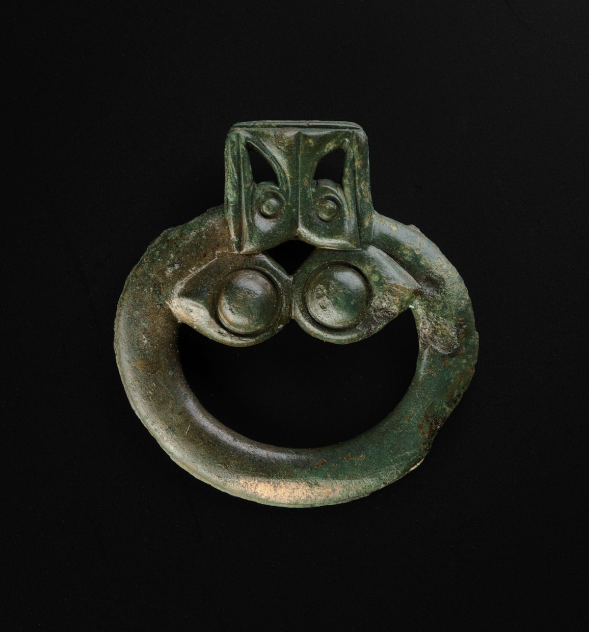 Bronze mount, Stanhope, 100 - 200 AD. Image © National Museums Scotland