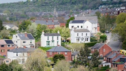 Sheffield UK homes street cropped