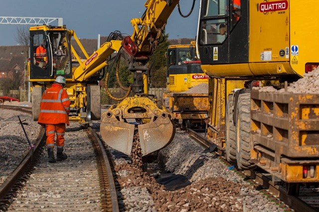 Blackpool to Preston drainage works