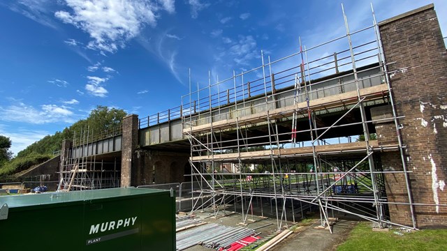 Passengers warned of railway closure for St Helens bridge renewal: Rainford Bypass bridge 30 July 2020 2