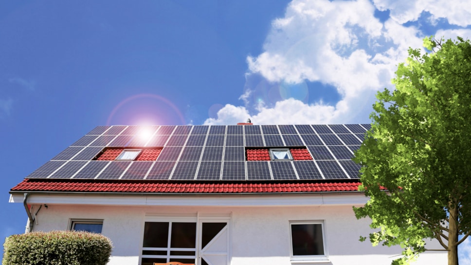 solar panels hero image
