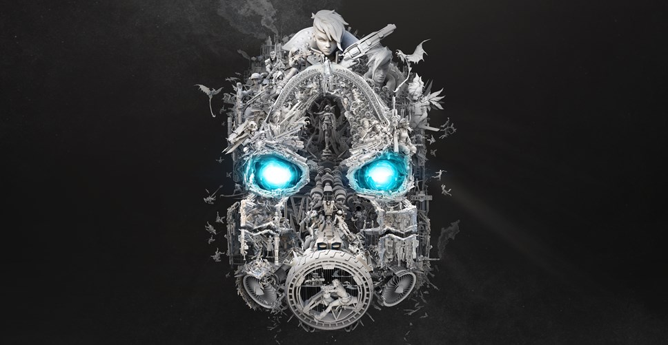 Mayhem Is Coming ...: BL3 Mask of Mayhem Teaser Art Horizontal