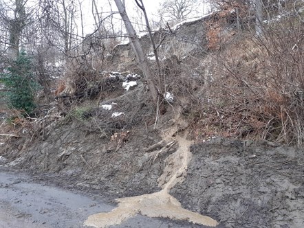 Dufftown landslip