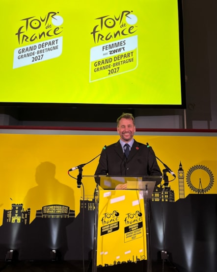 Tour de France Cllr Stephen Atkinson