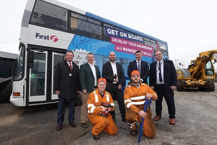First Bus & Reaseheath College welcomed Roads Minister Richard Holden MP