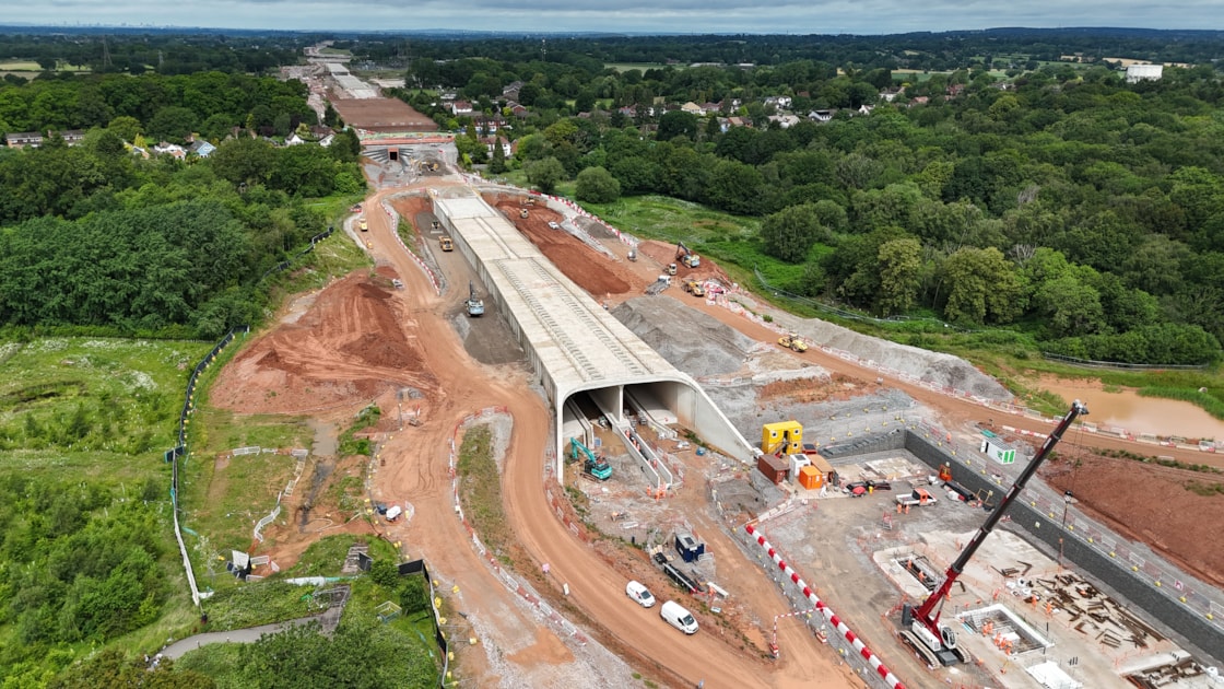 Burton Green Tunnel Structurally Complete 16213-2