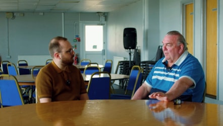Jack Sargeant with Neville Southall