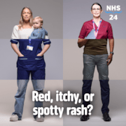 1-1 NHS 24 PBP social image - rash: 1-1 NHS 24 PBP social image - rash