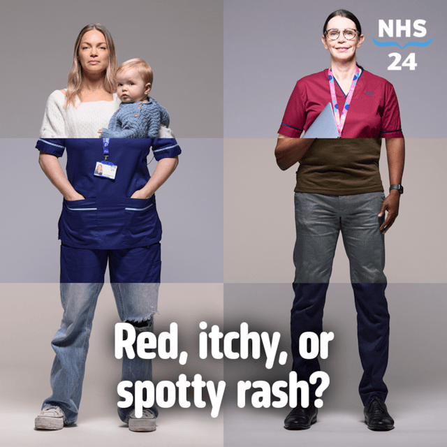 1-1 NHS 24 PBP social image - rash