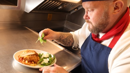 LNER Chef with new First Class dish