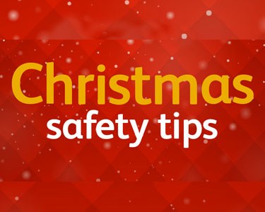 Christmas Safety Tips graphic