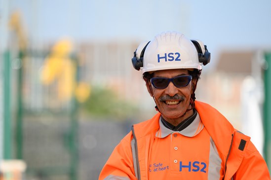 Rene Nunes was out of work for two years, he's now working on HS2 