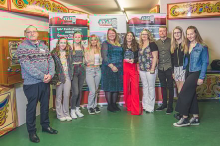 Sport Pembrokeshire club winners 2024 Haverfordwest Gymnastics Club