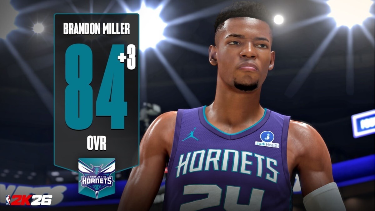 NBA 2K26 Ratings Updates 5 - Brandon Miller