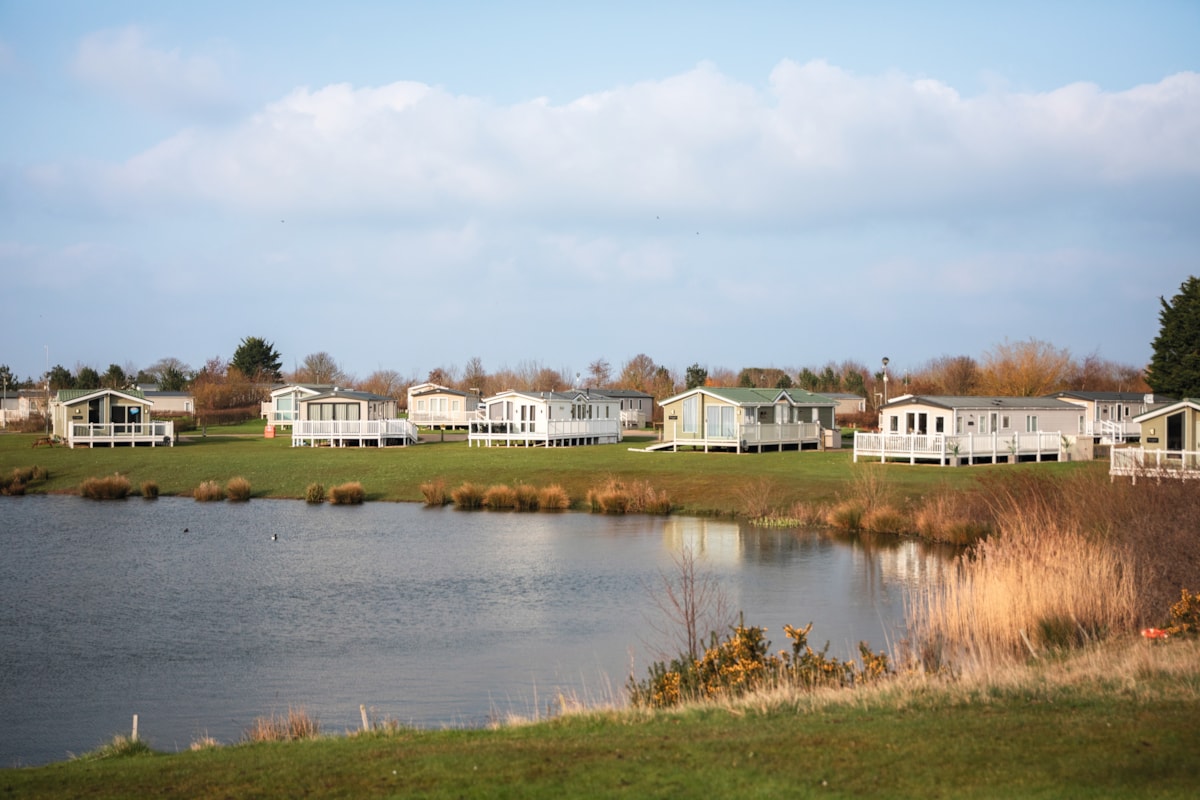 Signature Lakeside caravans at Primrose Valley