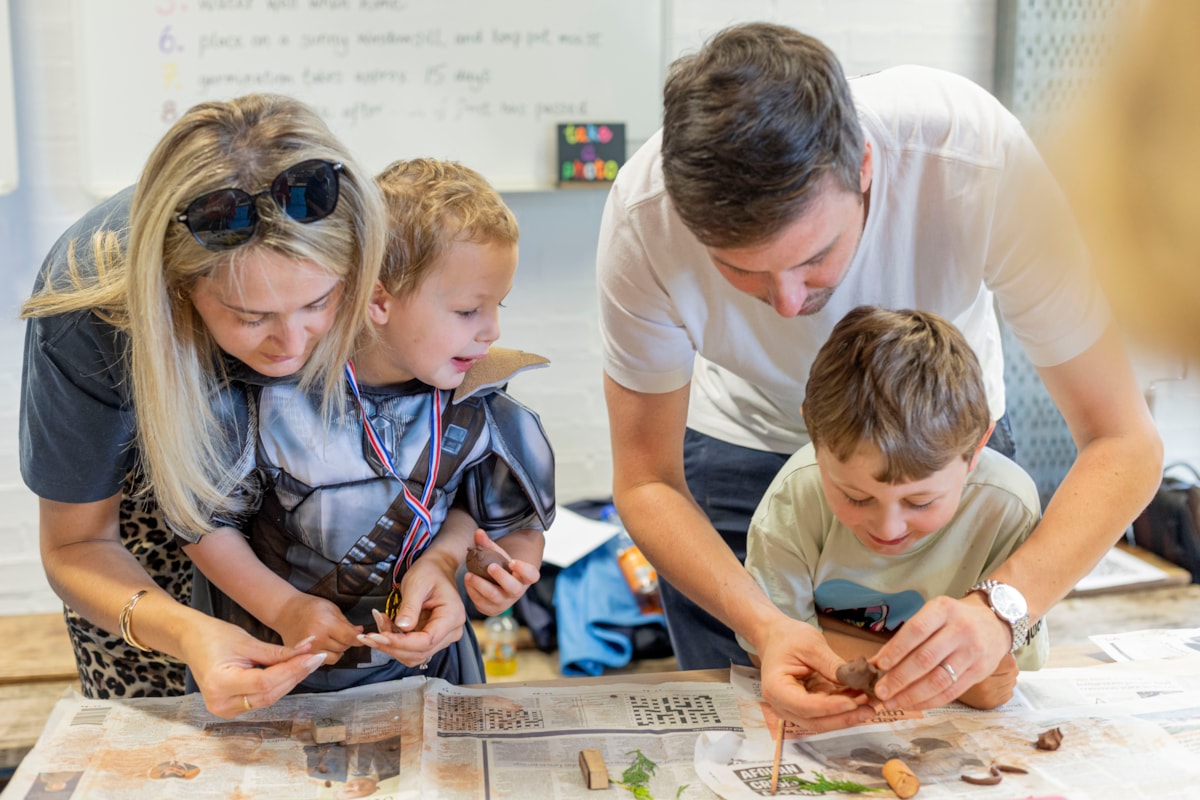 Visitors enjoying archaeology activities at the National Museum of Rural Life. Photo (c) Claudia Scandella  (10)