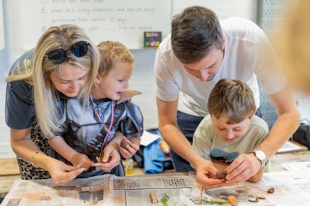Visitors enjoying archaeology activities at the National Museum of Rural Life. Photo (c) Claudia Scandella  (10)
