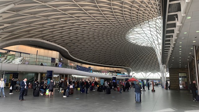 East Coast Main Line passengers urged to plan ahead and only travel by train if necessary on Thursday and Saturday: King's Cross-106