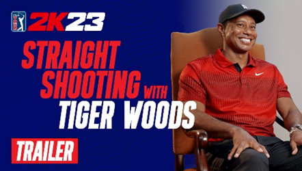 Straight Shooting w Tiger Woods | PGA TOUR 2K23 Exclusive Interview | 2K
